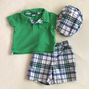 Janie and Jack 3 Piece Matching Set